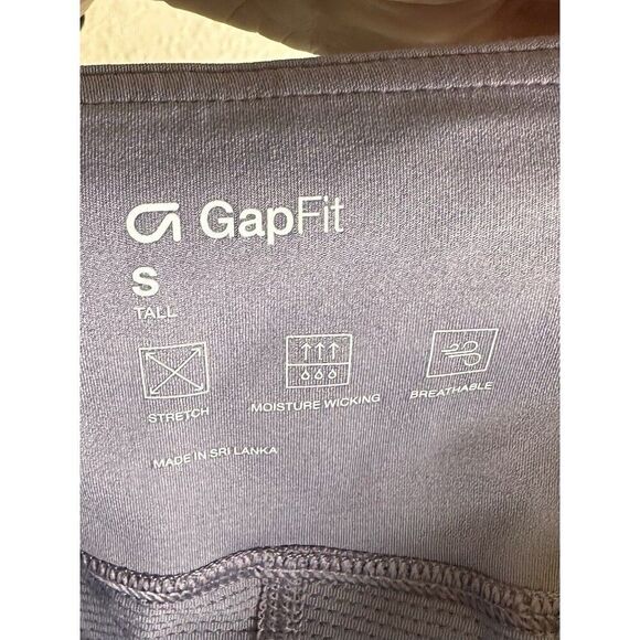 GAP Eclipse Split-Front Exercise Skort Soze Small Tall Storm Gray (purple) - Picture 6 of 7